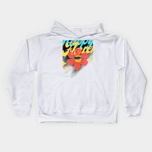 Happy flower Kids Hoodie